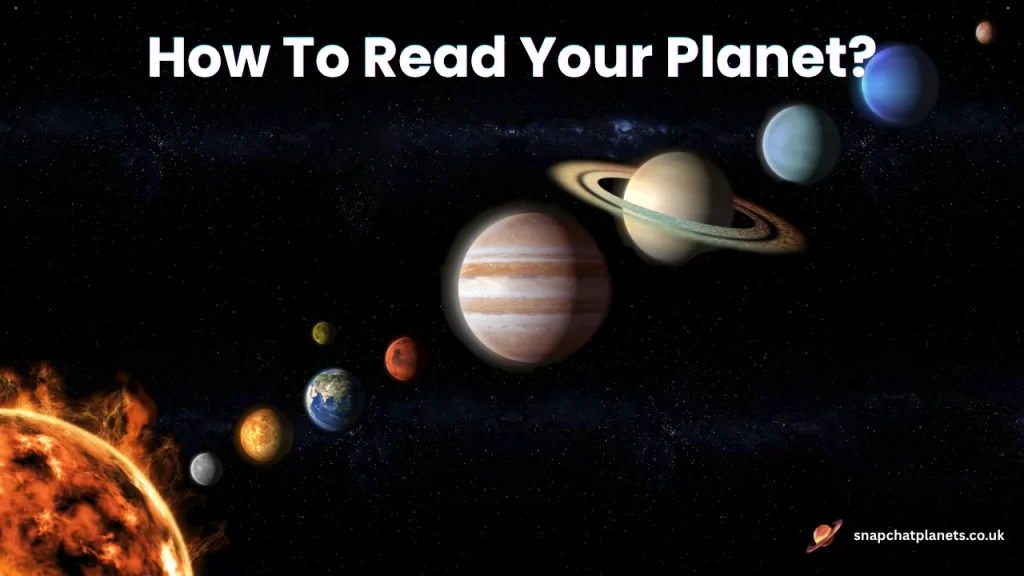 How To Read Your Planet?