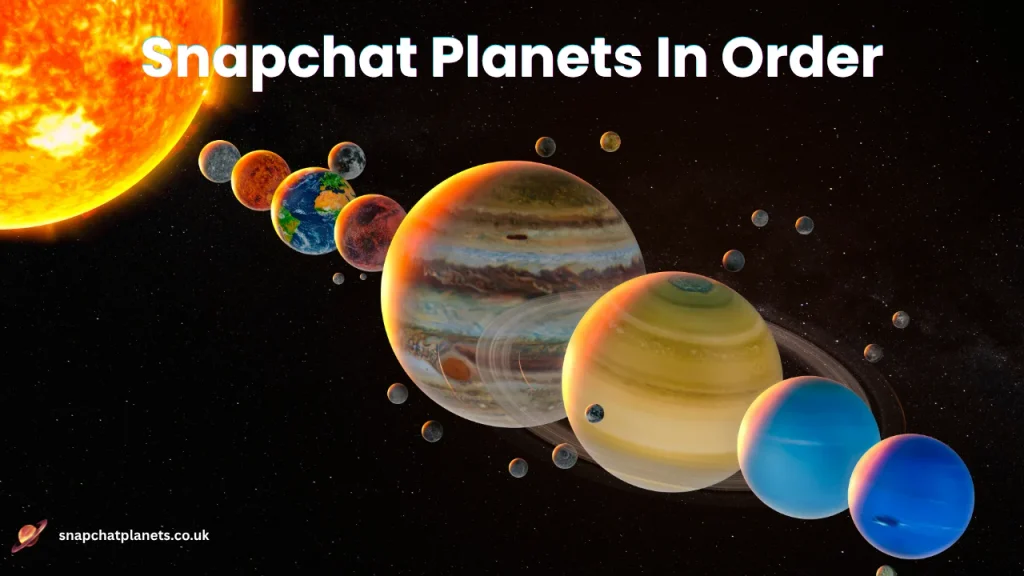 Snapchat Planets In Order