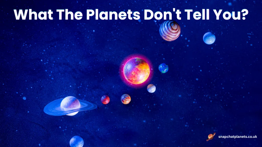 What The Planets Don't Tell You?