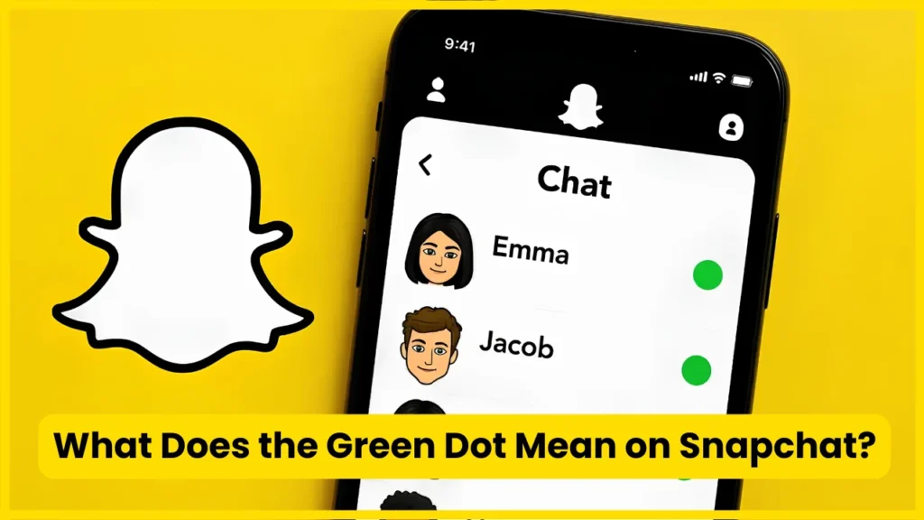 What Does the Green Dot Mean on Snapchat