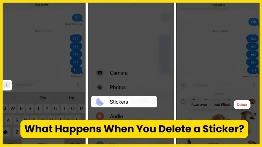 What Happens When You Delete a Sticker?