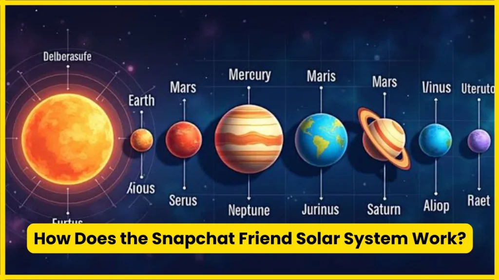 How Does the Snapchat Friend Solar System Work?